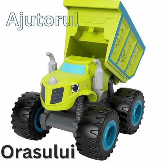 Masinuta Copii +3 Ani Dump Truck Zeg, 17 x 7 x 14 cm