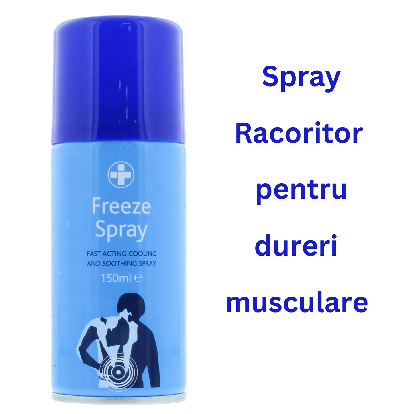 Spray Durere Musculara, Mentolat si Actiune Rapida, 150 ml