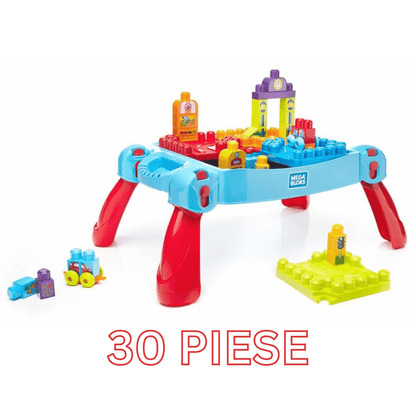 Cuburi de Construit Copii +12 Luni Mega Bloks, Set 30 piese